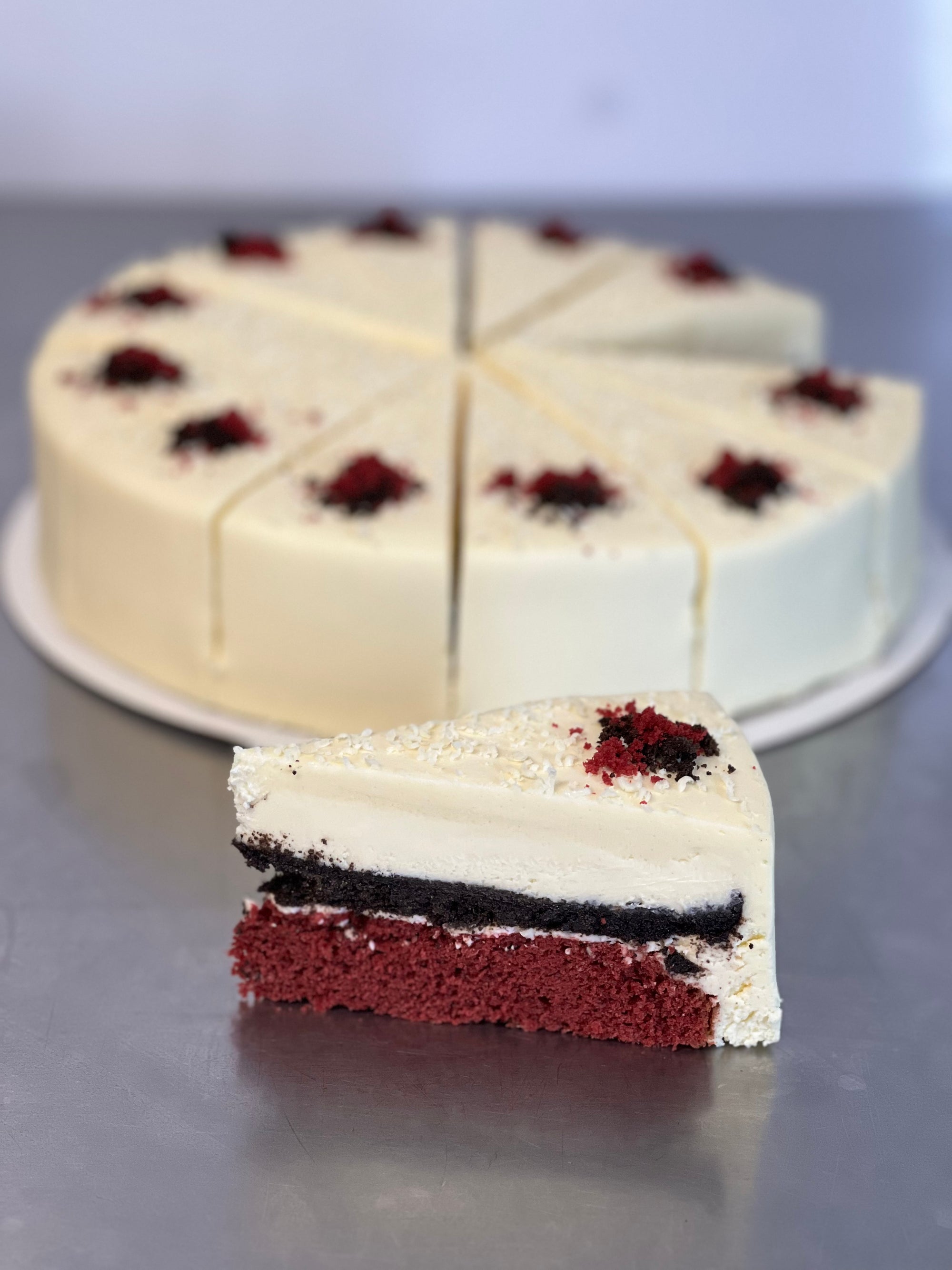 Oreo Red Velvet Cheesecake